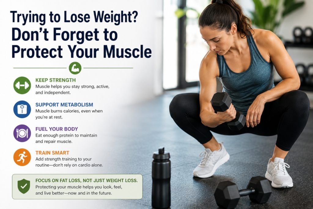 Trying to Lose Weight? Don’t Forget to Protect Your Muscle
